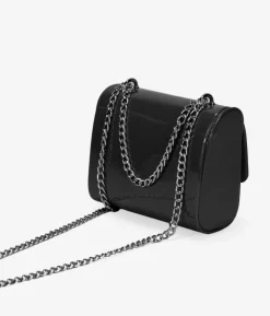 Bosanova Petits Sacs | Sac Minaudières | Sac de soirée en cuir verni noir