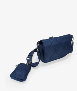 Bosanova Petits Sacs | Sacs À Bandoulière | Sac en nylon bleu avec bourse