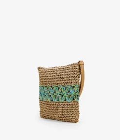 Bosanova Sacs À Bandoulière | Sacs Raphia Et Crochet | Sac en raphia marron