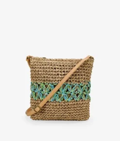 Bosanova Sacs À Bandoulière | Sacs Raphia Et Crochet | Sac en raphia marron
