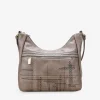 Bosanova Sacs À Bandoulière | Sac gondole taupe avec broderie