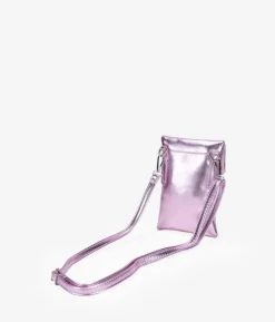 Bosanova Sacs À Bandoulière | Petits Sacs | Sac mobile rose métallisé