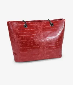 Bosanova Sacs Shopper | Sacoche Pour Ordinateur Portable | Sac ordinateur rouge effet coco