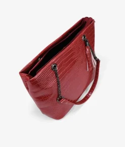 Bosanova Sacs Shopper | Sacoche Pour Ordinateur Portable | Sac ordinateur rouge effet coco