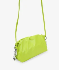 Bosanova Sacs Porté Épaule | Petits Sacs | Sac pochette citron vert avec chaîne