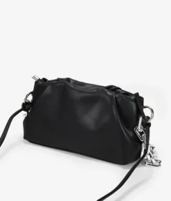 Bosanova Sacs Porté Épaule | Petits Sacs | Sac pochette noir avec chaîne