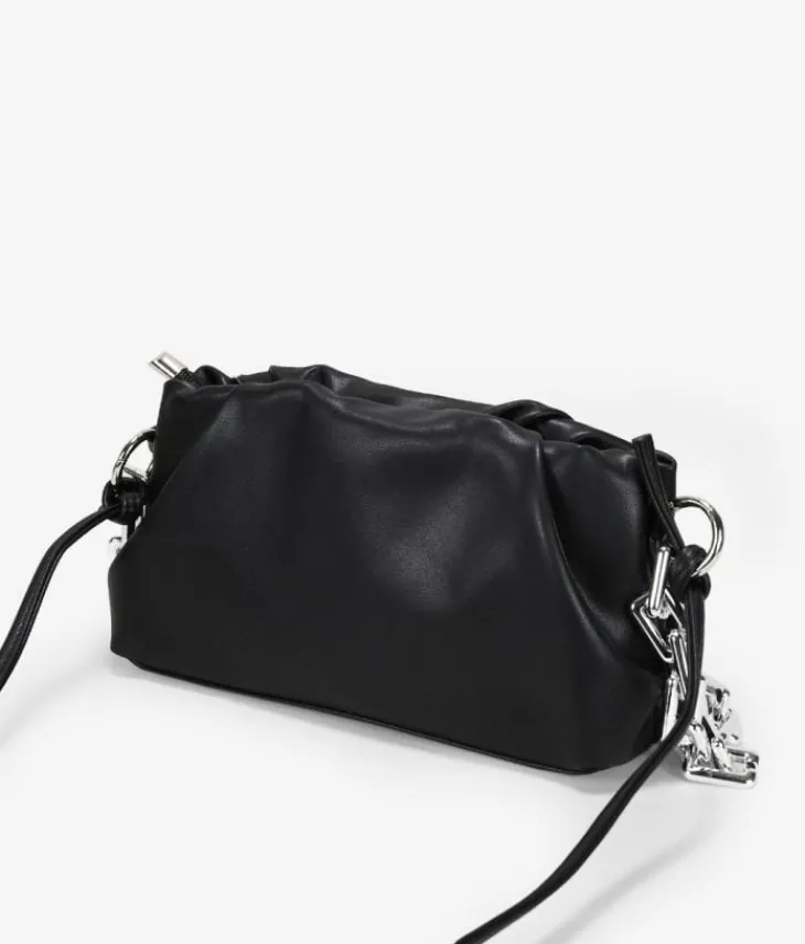 Bosanova Sacs Porté Épaule | Petits Sacs | Sac pochette noir avec chaîne