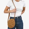 Bosanova Sacs Raphia Et Crochet | Petits Sacs | Sac rond marron en raphia