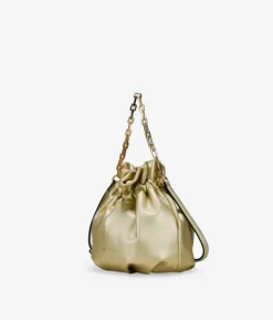 Bosanova Sacs À Bandoulière | Petits Sacs | Sac sac doré avec chaîne et poignée croisée