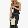 Bosanova Sacs À Bandoulière | Sacs Raphia Et Crochet | Sac seau beige en raphia