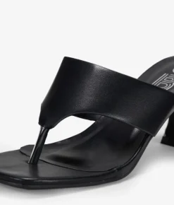 Bosanova Sandales À Talons | Chaussures De Fête | Sandales à bout noir avec talon