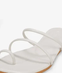 Bosanova Sandales Plates | Sandales à brides blanches