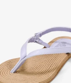 Bosanova Sandales Plates | Sandales à doigts lilas