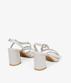 Bosanova Sandales À Talons | Chaussures De Fête | Sandales à talons en pierre et diamants
