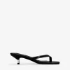 Bosanova Sandales À Talons | Sandales à talons noires avec bride arrière