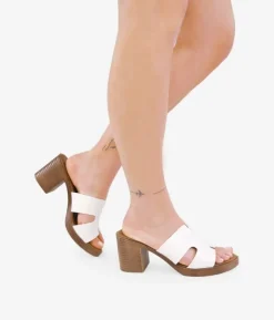 Bosanova Sandales À Talons | Sandales blanches à talons