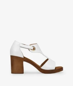 Bosanova Sandales À Talons | Sandales blanches à talons