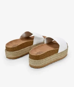 Bosanova Sandales Spartiates | Sandales Plateformes | Sandales blanches avec sparte