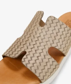 Bosanova Sandales Compensées | Chaussures En Cuir | Sandales compensées en cuir marron