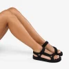 Bosanova Tongs | Sandales Plates | Sandales de sport noires