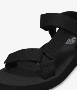 Bosanova Tongs | Sandales Plates | Sandales de sport noires