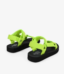 Bosanova Tongs | Sandales De Sport | Sandales de sport plates citron vert
