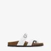 Bosanova Sandales Plates | Chaussures En Cuir | SANDALES EN CUIR 18823 TANIA BLANC