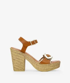 Bosanova Sandales À Talons | Sandales marron à talon