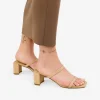 Bosanova Sandales À Talons | Chaussures De Fête | Sandales marron à talon