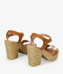 Bosanova Sandales À Talons | Sandales marron à talon