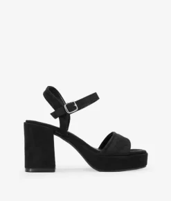 Bosanova Sandales À Talons | Sandales Plateformes | Sandales noires à talon