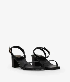 Bosanova Sandales À Talons | Chaussures De Fête | Sandales noires à talon