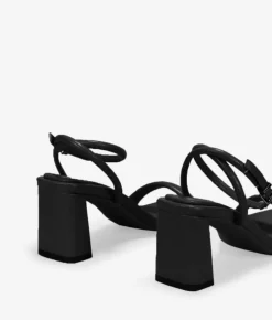 Bosanova Sandales À Talons | Chaussures De Fête | Sandales noires à talon