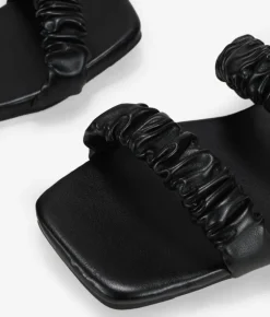 Bosanova Sandales Plates | Sandales plates noires