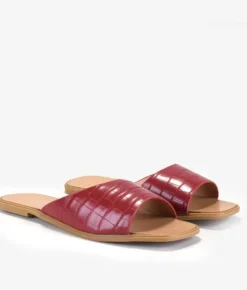 Bosanova Sandales Plates | SANDALES PLATES ROUGES