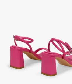 Bosanova Sandales À Talons | Chaussures De Fête | Sandales roses à talon