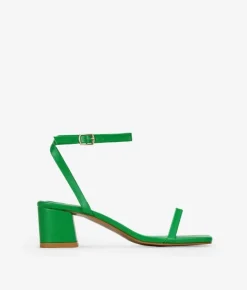 Bosanova Sandales À Talons | Chaussures De Fête | Sandales vertes à talon