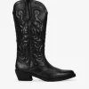Bosanova Bottes Cowboy | Santiags noires avec broderie