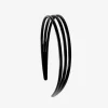 Femme Bosanova Accessoires Pour Cheveux | Serre-tête cheveux noir transparent