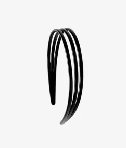 Femme Bosanova Accessoires Pour Cheveux | Serre-tête cheveux noir transparent