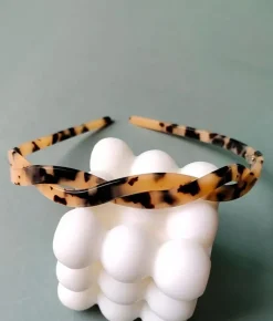 Femme Bosanova Accessoires Pour Cheveux | Serre-tête effet écaille de tortue marron
