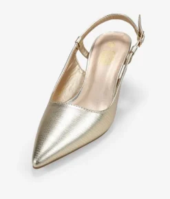 Bosanova Chaussures De Fête | Chaussures Et Mocassins | Talons hauts dorés avec fermeture à boucle