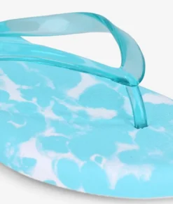 Bosanova Tongs | Sandales Plates | Tongs en caoutchouc bleu