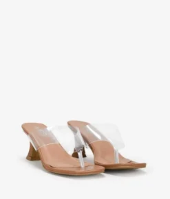 Bosanova Sandales À Talons | Chaussures De Fête | Tongs transparentes
